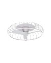 NATURE * VENTILADOR PLAFÓN LED BLANCO CON MANDO